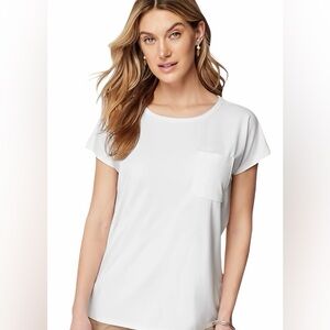 J.JILL One Pocket Short Sleeve Tee 3X